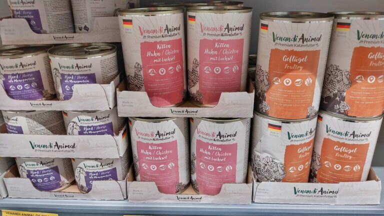 Venandi Animal Katzenfutter im Check – Viel Muskelfleisch, gute Innereien & wenige Minuspunkten*